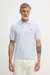 Lacoste férfi pamut póló - kék S - answear - 39 990 Ft