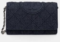Tory Burch táska női farmer Fleming - kék Univerzális méret