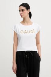 Gaudi t-shirt - fehér M - answear - 22 490 Ft