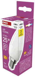 EMOS Classic 2, 2W (25W) E14 250lm 4000K C35 ZQ3E03 LED gyertya izzó (EMOS-ZQ3E03)