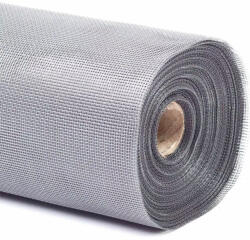 Fibernet Rovarháló (szúnyogháló) üvegszálas 1, 0x30m ezüst (2019066)