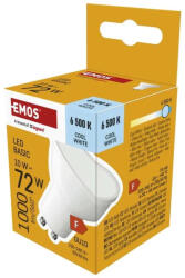 EMOS Basic 10W (72W) 1000lm 6500K ZL8F54 GU10/MR16 LED izzó (EMOS-ZL8F54)
