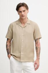 Lindbergh ing férfi pamut - bézs M