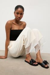 Answear. LAB női bőr papucs - fekete Női 37 - answear - 16 990 Ft