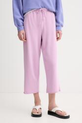 American Vintage női melegítő pamuttal - rózsaszín M