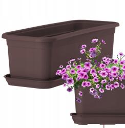 Kadax Erkélydoboz 40cm Virágtartó Állvány Erkély Virágágyás (K8930)