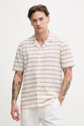 Lindbergh ing női lenvászonnal - bézs S - answear - 20 990 Ft