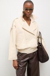 Answear. LAB női bőr kabát CHARLOTTE Unscripted kollekció - bézs L/XL