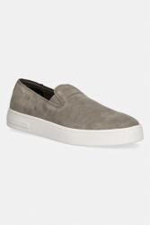 Armani Exchange férfi velúr mokaszin - zöld Férfi 43