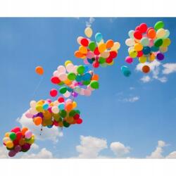 PartyPro Hélium Palack 50 Lufi Szalag 60m Születésnapi Bál