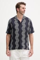 Frescobol Carioca férfi vászon ing - sötétkék XL