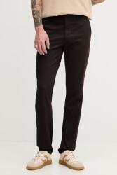 Lacoste regular nadrág férfi pamut elasztánnal - barna 32/32