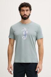 Emporio Armani Underwear férfi pamut t-shirt - türkiz XL
