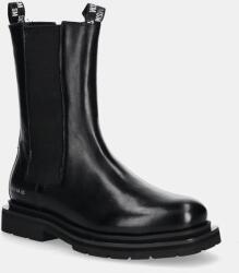 Steve Madden bőr bokacsizma Highflyer - fekete Férfi 45