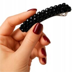 Modeus Hajcsat csat fekete arany gyöngyök