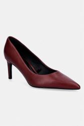 Calvin Klein bőr tűsarkú ESS STILETTO 70 - piros Női 40