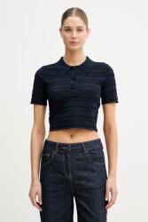 Blugirl Blumarine póló női viszkózzal - sötétkék S