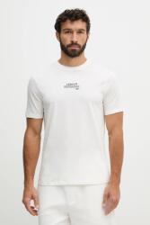 Giorgio Armani pamut póló - bézs L - answear - 16 990 Ft