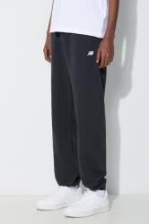 New Balance melegítőnadrág Essentials French Terry Jogger - fekete XL