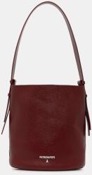Patrizia Pepe női bőr táska - burgundia Univerzális méret
