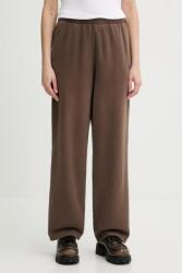 American Vintage pamut melegítőnadrág - barna XS