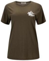 Aclima LightWool Tee Mountain Women Tricou cu mânecă scurtă Tarmac M