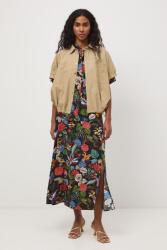 Medicine viszkóz kivágással - fekete M