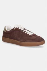 Giorgio Armani sportcipő női velúr - barna Női 40 - answear - 39 990 Ft