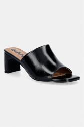 Bianco női papucs sarokkal BIADINA - fekete Női 37