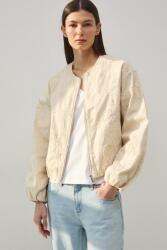 Medicine női pamut bomber dzseki - bézs XS
