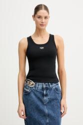 Diesel top női pamut elasztánnal T-ANKI-OD - fekete XS