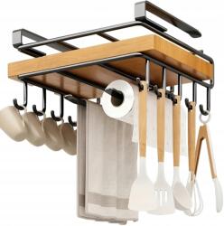 SATIS Fogantyú állvány polc felfüggesztett polc vágódeszka szekrény alá (Uchwyt stojak regał półka podwieszana )