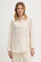 Max Mara ing női selyem EBBRI - bézs 40