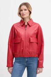 Trussardi rövid dzseki női bőr - piros 36