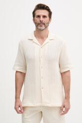 JOOP! férfi pamut ing - bézs S - answear - 52 990 Ft