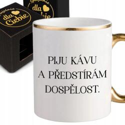 Style Couture Fehér Bögre Kerámia Ajándék Kollégának Humoros Nyomattal