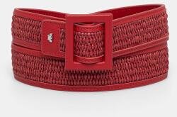 Weekend Max Mara női műbőr öv ABOCCA - piros L
