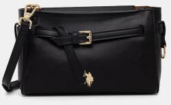 U. S. Polo Assn U. S. Polo Assn. női műbőr oldaltáska GUILDFORD - fekete Univerzális méret
