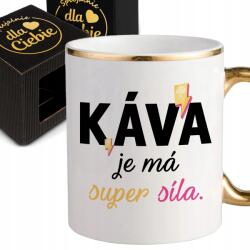 Style Couture Bögre Fehér Kerámia 300ml Ajándék Kollégámnak A Kávé Az Én Szuper Erőm