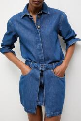 ANSWEAR Nyári farmer ruha Unscripted kollekció - sötétkék S