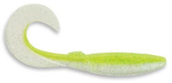 Rapala Crushcity Curl 4 gumihal, 10 cm, CHART WH FLASH, 1 db (RA3925002)