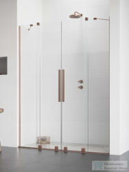 Radaway Furo DWD 180 zuhanyajtó, szálcsiszolt réz 10108488-93-01+10111442-01-01 (10108488-93-01_10111442-01-01)