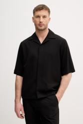 Lindbergh ingblúz férfi viszkózzal - fekete XXL