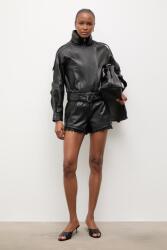 Answear. LAB rövidnadrág női bőr EIRA Unscripted kollekció - fekete XS