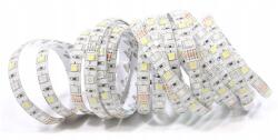 BERGE Led szalag Smd 5050 Rgbw 5m IP63 12V hideg 6000K (Taśma LED RGBW 30213)