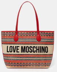 Moschino női vászontáska - piros Univerzális méret
