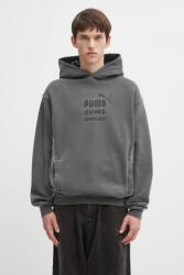 PUMA kapucnis melegítőfelső férfi pamut PUMA x REPRESENT - szürke XL