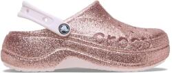 Crocs Baya Platform Glitter Clog Női papucs (208459-6PI W7)