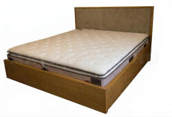 Ágy manufaktúra Ágota Plusz ágyneműtartós bükk ágykeret 100x200 - matracasz