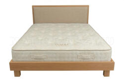 Ágy manufaktúra Ágota Plusz hárs ágykeret szövet betéttel 120x200 - matracasz